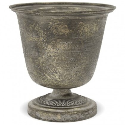 Antīka sudraba metāla vāzītes H18cm